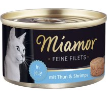 Miamor Miamor Feine Filets Kārba Tuncis Un Garneles - 100g