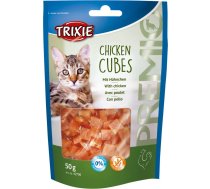 Treat for cats PREMIO Chicken Cubes, 50 g