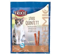 Treat for cats PREMIO Stick Quintett, lamb/turkey, 5 × 5 g