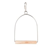 Toy for parrots Arch swing, wood, 8 × 15 cm