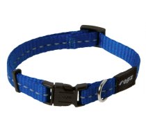 Rogz Utility Small 11mm Nitelife Dog Collar, Blue Reflective