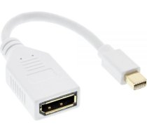 Adapteris Av Inline Displayport Mini - Displayport Balts (17150w)