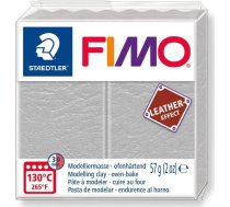 Staedtler Masa Fimo Leather Effect 57g Gaiši pelēks