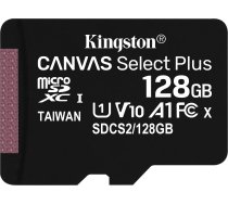 Karte Kingston Canvas Select Plus Microsdxc 128 Gb Class 10 Uhs-i/u1 A1 V10 (sdcs2/128gbsp)