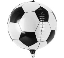 Party Deco Balons Folijas, Futbola Bumba, Balts-melns, 40 Cm Universāls