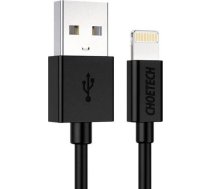 Kabelis Usb Choetech Usb-a - Lightning 1.2 M Melns (ip0026)