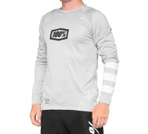 100% Krekls Vīriešu 100% R-core Jersey Garais Piedurkne Vapor White Izm. M (new 2021)