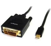 Kabelis Startech Displayport Mini - Dvi-d 1.8m Melns (mdp2dvimm6)