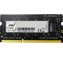 Atmiņa Portatīvajam Datoram G.skill Sodimm, Ddr3, 8 Gb, 1333 Mhz, Cl9 (f3-1333c9s-8gsa)