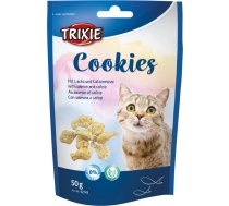 Treat for cats Cookies with salmon and catnip, 50 g