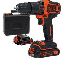 Urbjmašīna-skrūvgriezis Black&decker Bdchd18kb 18 V 2 X Akumulators 1.5 Ah