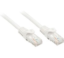 Lindy Patchcord Cat6, U/utp, 2m, Balts (48203)