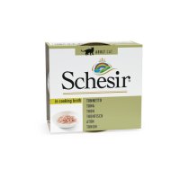 Schesir tuna in cooking broth 70g wet food for cats