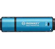 Flash zibatmiņa Kingston Ironkey Vault Privacy 50, 16 Gb  (ikvp50/16gb)