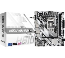 Mātesplate Asrock H610m-hdv/m.2+ D5