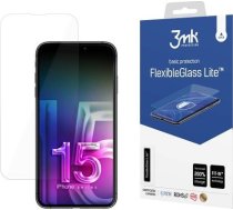 3mk Flexibleglass Lite Iphone 15 Pro 6.1" Hibrīda stikls Lite