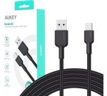 Kabelis Usb Aukey Usb-a - Usb-c 1 M Melns (cb-nac1 Bk)