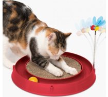 Catit Trase Catit Play'n Scratch ar skrāpētavu, 4 X 36 X 39,5 Cm, Sarkans