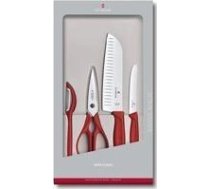 Victorinox Victorinox Swiss Classic Kitchen Set 4 tlg. red