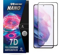 Crong Crong 7d Nano Flexible Glass Niepękające Hibrīda Stikls 9h Pilnekrāna Samsung Galaxy S21