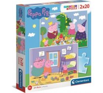 Clementoni Puzzle 2x20el. Cūciņa Peppa (24778)