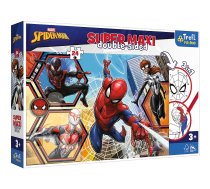 PUZZLE 24EL TREFL SUPER MAXI SPIDERMAN WYRUSZA