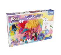 Puzzle 24el Trefl Super Maxi Jautrs Diena Trolli