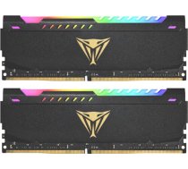 Atmiņa Patriot Viper Steel Rgb, Ddr4, 16 Gb, 3200mhz, Cl18 (pvsr416g320c8k)