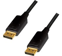 Kabelis Logilink Displayport - Displayport 2m Melns (cd0101)