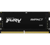 Atmiņa Portatīvajam Datoram Kingston Fury Impact, Sodimm, Ddr5, 8 Gb, 4800 Mhz, Cl38 (kf548s38ib-8                   )