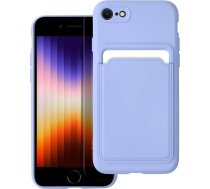 Oem Futlāris Card Case Priekš Iphone 7 / 8 / Se 2020 / Se 2022 Violets