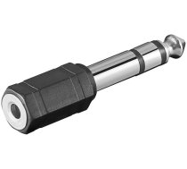 Adapteris Av Microconnect Jack 6.35mm - Jack 3.5mm Melns (audanr)