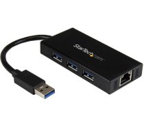 HUB USB StarTech 1x RJ-45  + 3x USB-A 3.0 (ST3300GU3B)