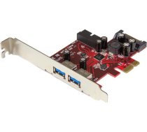 Kontrolieris Startech Pcie X1  - 2x Usb 3.0 + 19pin Usb 3.0 (pexusb3s2ei)