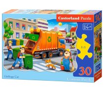 PUZZLE 30EL CASTORLAND B 03778 GARBAGE CAR PUD