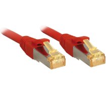 Lindy Patchcord Cat.7, S/ftp, Pimf, Lsoh, 2m, Sarkans (47294)