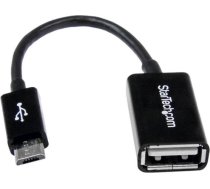 Adapteris Usb Startech Microusb - Usb Melns  (uusbotg)