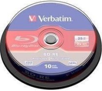 Atskaņotājs Blu-ray Verbatim Bd-re Sl Verbatim 25 Gb 2x Spindle 10 gab.