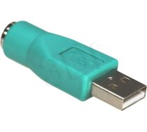 Adapteris Usb Akyga Usb - Ps/2 Zaļš  (ak-ad-14)