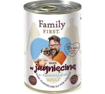 Family First Familyfirst Bagāts Ar Jēra Gaļu+ziemniak Adult 400g