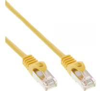 Inline Patchcord F/utp, Cat.5e, Dzeltens 0.3m (71533y)