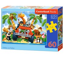 PUZZLE 60EL CASTORLAND B 06793 SOFTIES ON SAFARI