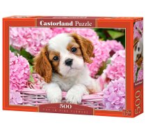 PUZZLE 500EL CASTORLAND B 52233 PUP IN PINK PUD