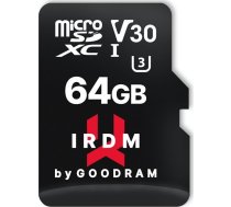 Karte Goodram Irdm Microsdxc 64 Gb Class 10 Uhs-i/u3 V30 (ir-m3aa-0640r12)