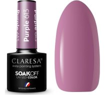 Claresa Claresa Soak Off Uv/led Purple Hibrīda laka 613 5g