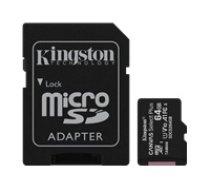 Atmiņas kartes Kingston  Canvas Select Plus microSD 64GB Class 10 UHS-I  micSDXC