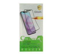 Aizsargstikls iLike Apple IPHONE 7 / 8 / SE 2020 / SE 2022 HARD CERAMIC TEMPERED GLASS Black