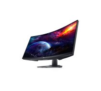 Monitors Dell  LCD S3422DWG 34 ", VA, WQHD, 3440 x 1440, 21:9, 2 ms, 400 cd/m², Black, HDMI ports quantity 2