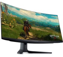 Monitorss Dell  Gaming Monitors  Aw3423dwf 34 ", Uwqhd, 3440 X 1440, 21:9, 0.1 Ms, 250 Cd/m², Black, 165 Hz, Hdmi Ports Quantity 1