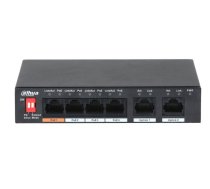 Nevadāms centrmezgls DAHUA  Switch||PFS3006-4ET-60|Type L2|PoE ports 4|60 Watts|DH-PFS3006-4ET-60-V2